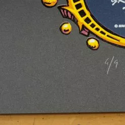 Gig Posters Fool's Paradise - 2016 AJ Masthay Poster Onyx Pearl St Augustine #6/9