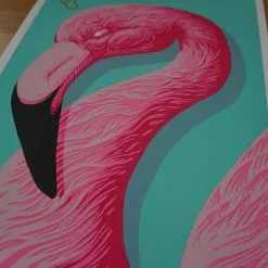 Art Prints Flamingo Queen - 2016 Andrew Ghrist Poster Galerie F