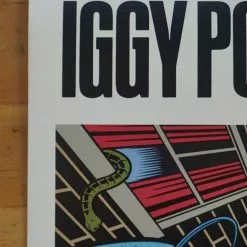 Sold Out Posters Iggy Pop - 1990 Virgin Records Promotional Two Sided Poster Gig Posters 13 Sold Out Posters Iggy Pop - 1990 Virgin Records Promotional Two Sided Poster Gig Posters