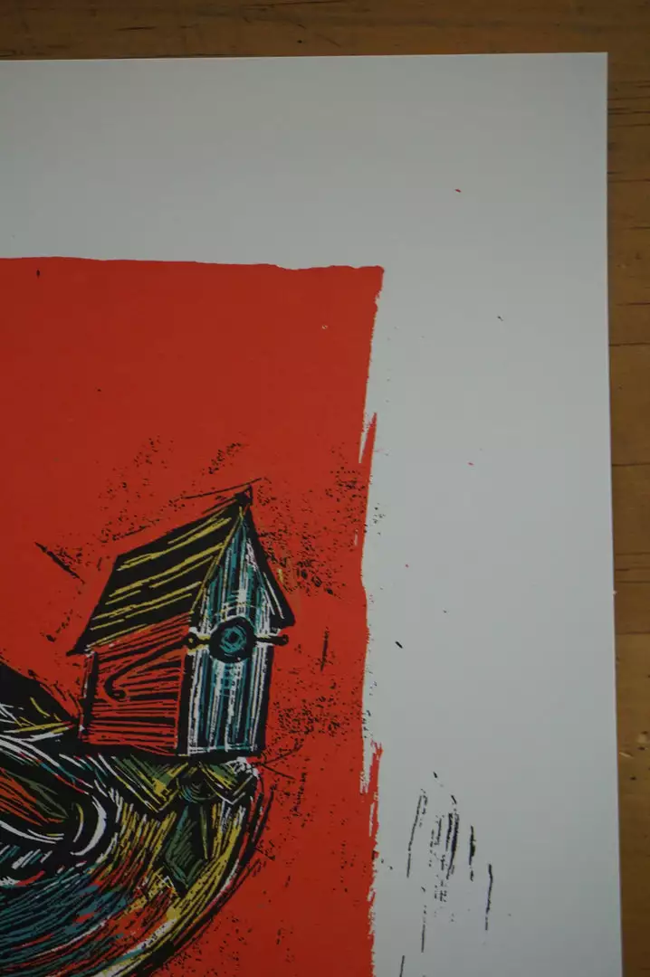 Sons Of The Never Wrong - 2009 Dan Grzeca Poster Old Town School 6 Sons Of The Never Wrong - 2009 Dan Grzeca Poster Old Town School