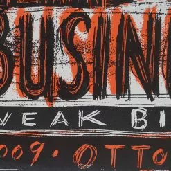 Gig Posters Big Business - 2009 Dan Grzeca Poster Baltimore, MD Ottobar 14 Gig Posters Big Business - 2009 Dan Grzeca Poster Baltimore, MD Ottobar