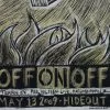 Off On Off - 2009 Dan Grzeca Poster Chicago, IL Hideout