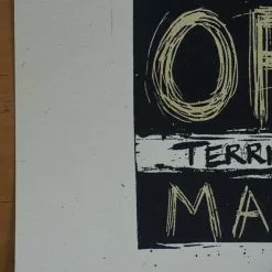 Off On Off - 2009 Dan Grzeca Poster Chicago, IL Hideout