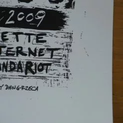 Gapers Block - 2009 Dan Grzeca Poster Chicago, IL Metro VARIANT 13 Gapers Block - 2009 Dan Grzeca Poster Chicago, IL Metro VARIANT