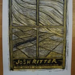 Josh Ritter - 2009 Dan Grzeca Poster Chicago, IL Metro