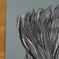 Graveyard - 2009 Dan Grzeca Poster San Diego, CA Pink Bar Gig Posters