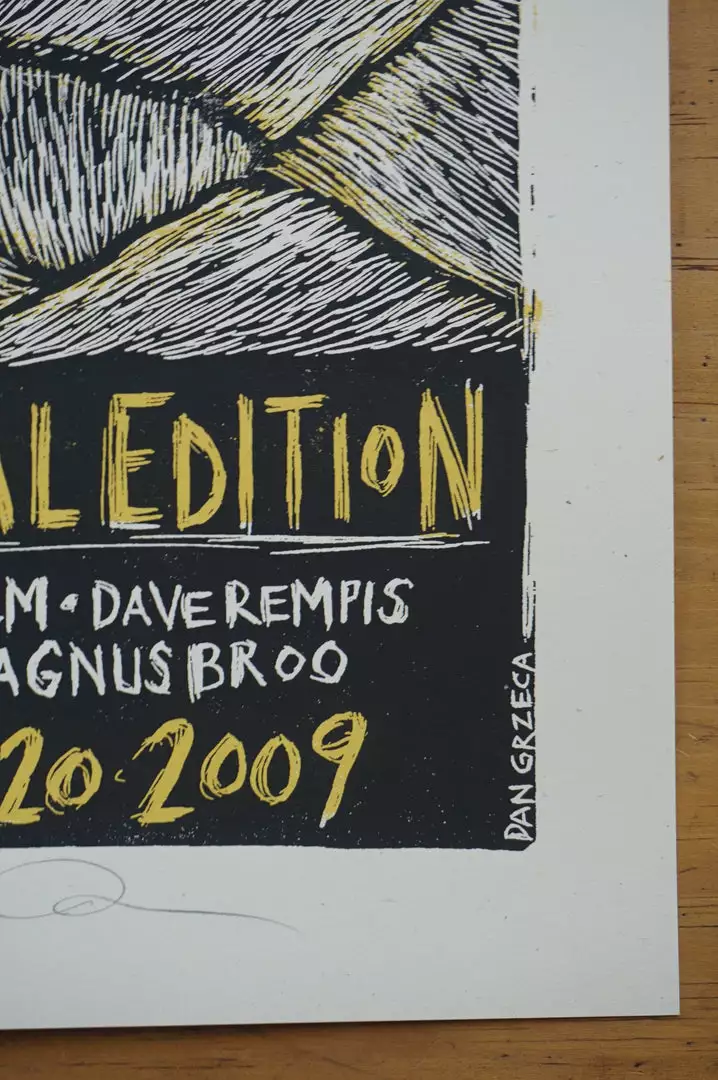 Vandermark 5 - 2009 Dan Grzeca Poster Special Edition Chicago The Green Mill 7 Vandermark 5 - 2009 Dan Grzeca Poster Special Edition Chicago The Green Mill