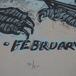 Retribution Gospel Choir - 2010 Dan Grzeca Poster Chicago The Hideout Chicago, IL