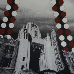 Arctic Monkeys - 2013 Third Alert Designs Poster Oakland CA Fox Theater