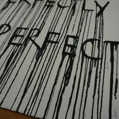 Perfectly Imperfect - 2015 Hijack Poster Street Art Brainwash Mr Brainwash