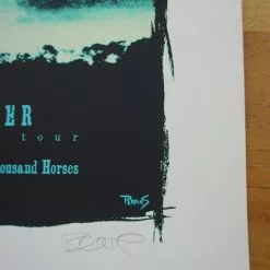 Darius Rucker - 2015 Billy Perkins Poster Austin Texas Cedar Park Center Gig Posters