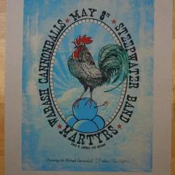 Sold Out Posters The Steepwater Band - 2015 TSB Poster Chicago, IL Martyrs VARIANT