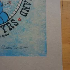 Sold Out Posters The Steepwater Band - 2015 TSB Poster Chicago, IL Martyrs VARIANT