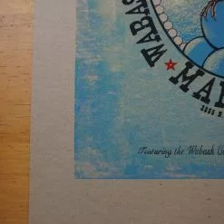 Sold Out Posters The Steepwater Band - 2015 TSB Poster Chicago, IL Martyrs VARIANT