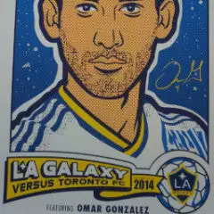 Sold Out Posters LA Galaxy Vs. Toronto FC - 2014 Ames Brothers Poster Los Angeles Gig Posters 3 Sold Out Posters LA Galaxy Vs. Toronto FC - 2014 Ames Brothers Poster Los Angeles Gig Posters