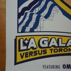 Sold Out Posters LA Galaxy Vs. Toronto FC - 2014 Ames Brothers Poster Los Angeles Gig Posters 17 Sold Out Posters LA Galaxy Vs. Toronto FC - 2014 Ames Brothers Poster Los Angeles Gig Posters