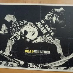 Gig Posters The Dead Weather - 2009 Methane Studios Poster Vancouver, BC