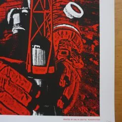 The White Stripes - 2007 Rob Jones Poster Los Angeles, CA