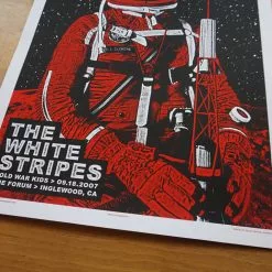 The White Stripes - 2007 Rob Jones Poster Los Angeles, CA