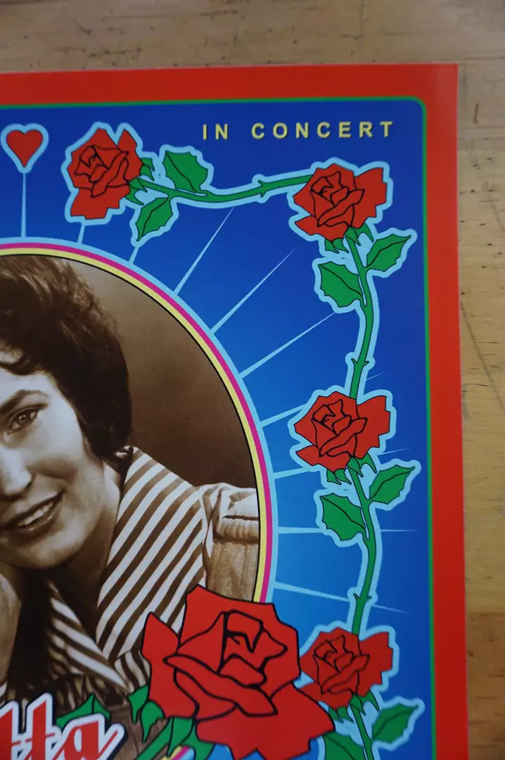 Gig Posters Loretta Lynn - 2005 Dennis Loren Poster Tulsa, OK, Cain's Ballroom 8 Gig Posters Loretta Lynn - 2005 Dennis Loren Poster Tulsa, OK, Cain's Ballroom