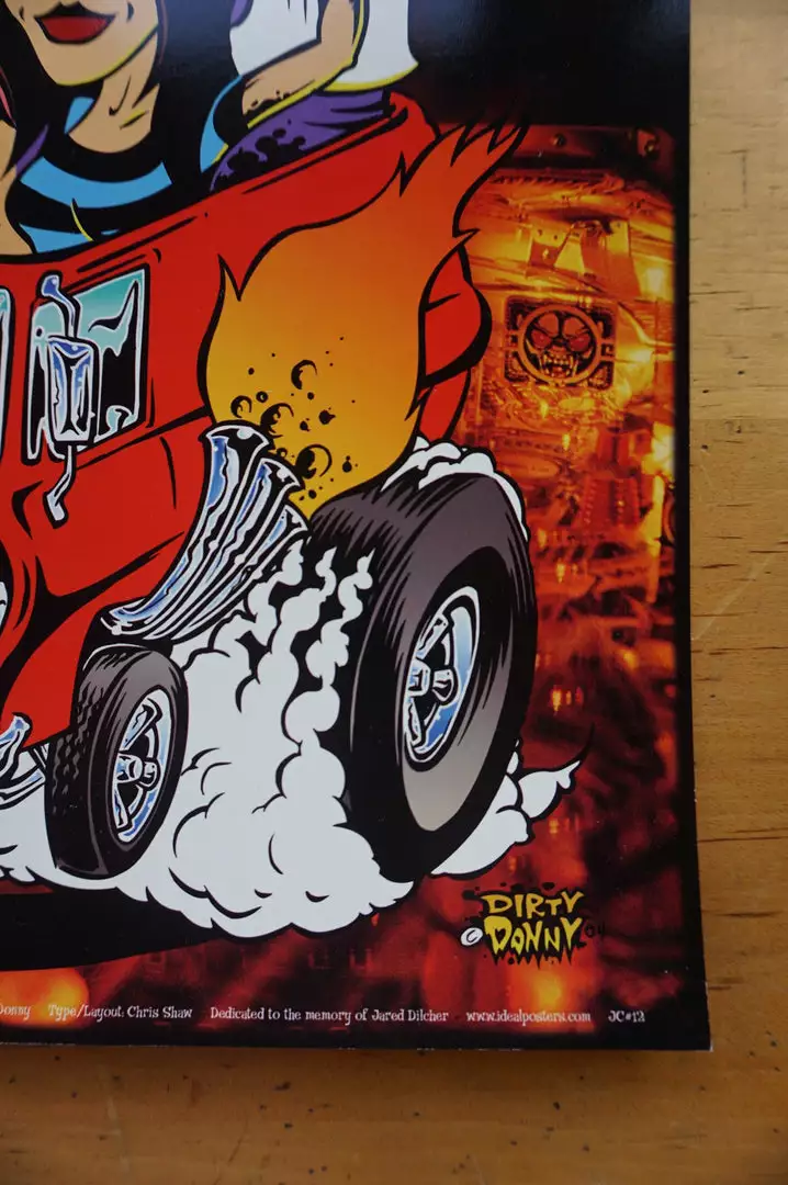 Gig Posters The Detroit Cobras - 2004 Dirty Donny Poster West Hollywood, CA 7 Gig Posters The Detroit Cobras - 2004 Dirty Donny Poster West Hollywood, CA