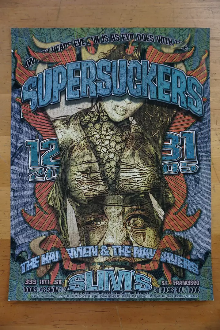 Supersuckers - 2005 Ron Donovan Firehouse San Francisco Slim's 4 Supersuckers - 2005 Ron Donovan Firehouse San Francisco Slim's