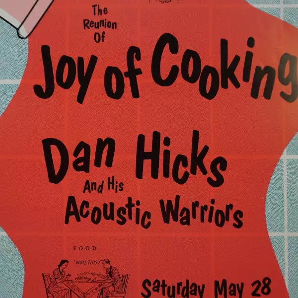 Gig Posters Joy Of Cooking - 1988 Arlene Owseichik Poster San Francisco, CA Fillmore 3 Gig Posters Joy Of Cooking - 1988 Arlene Owseichik Poster San Francisco, CA Fillmore