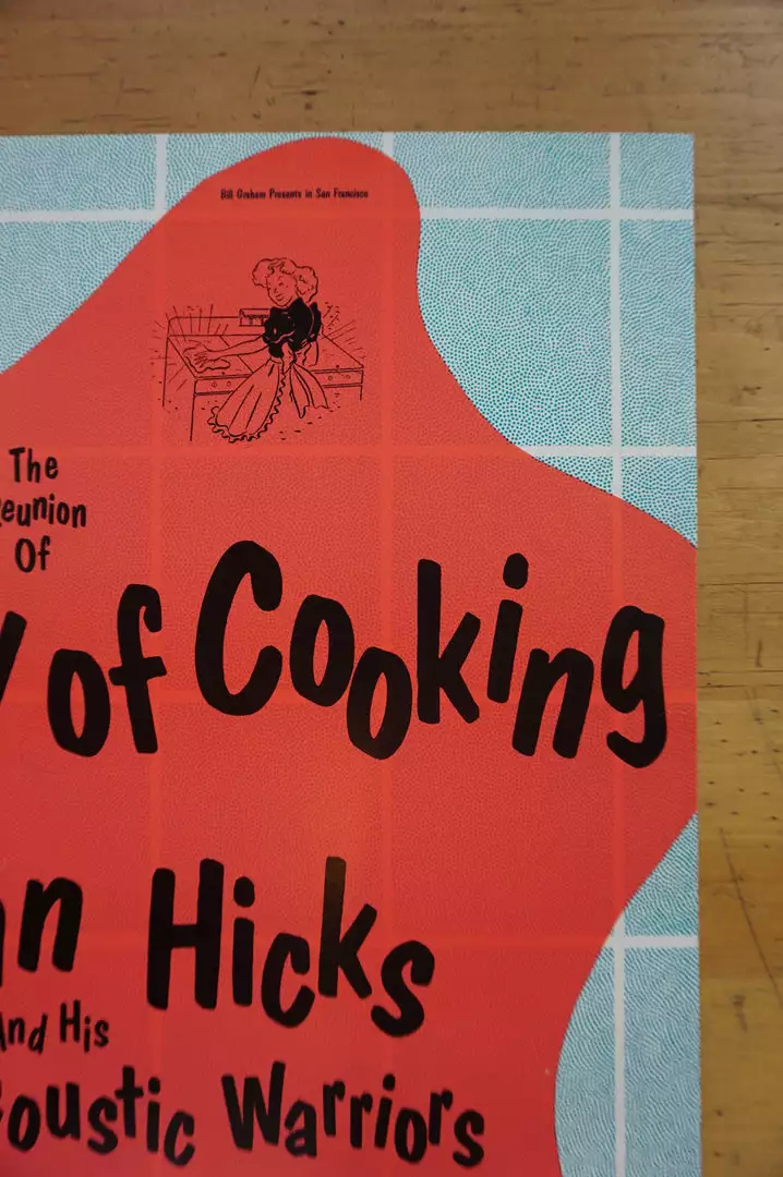 Gig Posters Joy Of Cooking - 1988 Arlene Owseichik Poster San Francisco, CA Fillmore 6 Gig Posters Joy Of Cooking - 1988 Arlene Owseichik Poster San Francisco, CA Fillmore