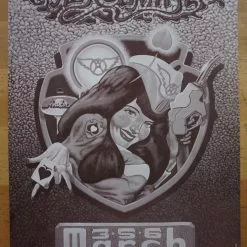Gig Posters Aerosmith - 1990 Danny Garrett Poster Los Angeles The Forum