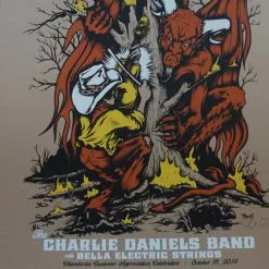Charlie Daniels Band - 2014 Billy Perkins Poster Chamberlin