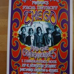 Gig Posters The Go - 2001 Dennis Loren Poster New York Mercury Lounge