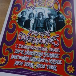 Gig Posters The Go - 2001 Dennis Loren Poster New York Mercury Lounge