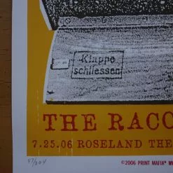 Gig Posters The Raconteurs - 2006 Print Mafia Poster Jack White Portland 15 Gig Posters The Raconteurs - 2006 Print Mafia Poster Jack White Portland