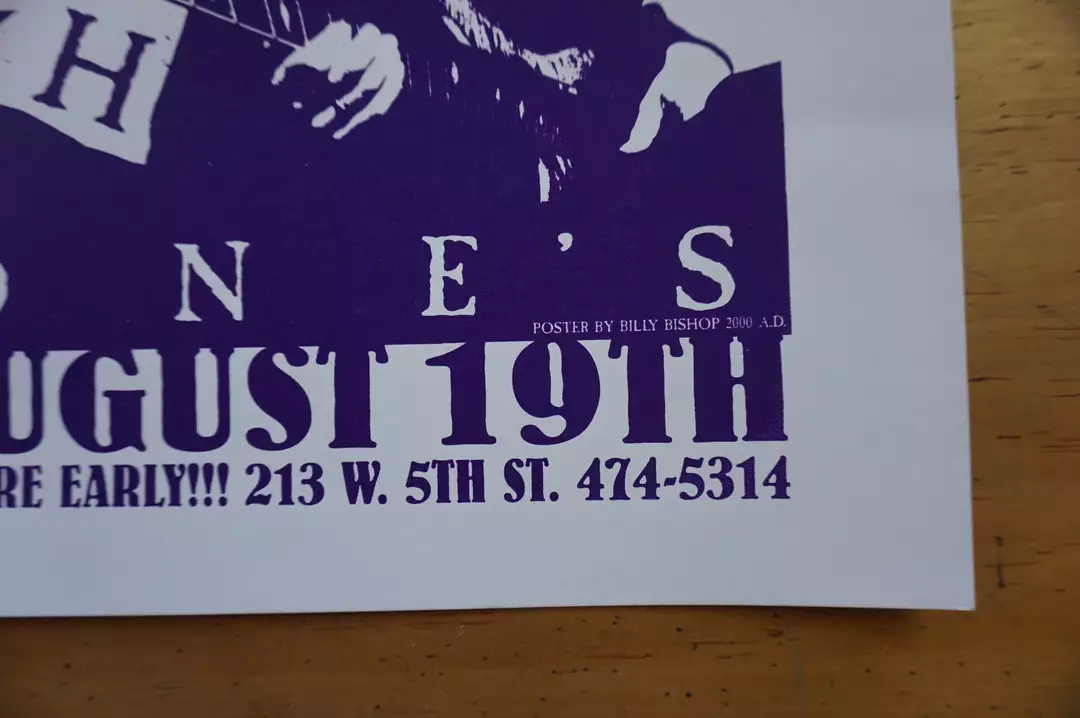 Sold Out Posters Charlie Hunter - 2011 Bishop Poster Austin, Texas Antone's Gig Posters 8 Sold Out Posters Charlie Hunter - 2011 Bishop Poster Austin, Texas Antone's Gig Posters