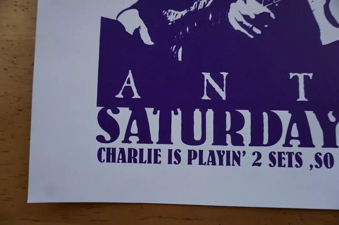 Sold Out Posters Charlie Hunter - 2011 Bishop Poster Austin, Texas Antone's Gig Posters 9 Sold Out Posters Charlie Hunter - 2011 Bishop Poster Austin, Texas Antone's Gig Posters