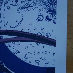 Blue October - 2009 Billy Perkins Poster Philadelphia, PA Living Arts