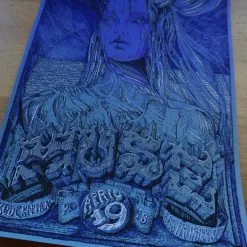 Sold Out Posters Muse - 2013 David Welker Poster VARIANT Izod East Rutherford