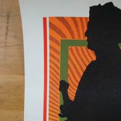 Eric Clapton - 2010 Ron Donovan Poster Jeff Beck Firehouse