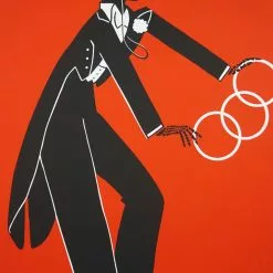 The White Stripes - 2005 Rob Jones Poster London Alexandra Palace