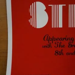 The White Stripes - 2005 Rob Jones Poster London Alexandra Palace