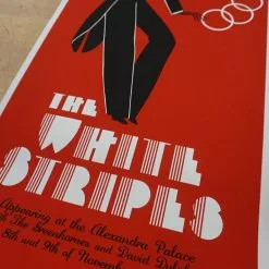 The White Stripes - 2005 Rob Jones Poster London Alexandra Palace