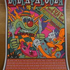 Lollapalooza - 2016 Frank Kozik Poster Chicago, IL Grant Park