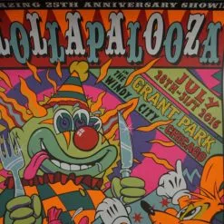 Lollapalooza - 2016 Frank Kozik Poster Chicago, IL Grant Park