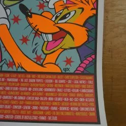 Lollapalooza - 2016 Frank Kozik Poster Chicago, IL Grant Park