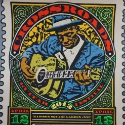 Crossroads Guitar Festival - 2013 Ron Donovan, Chuck Sperry Poster Stamp Eric Clapton