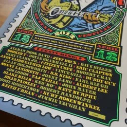 Crossroads Guitar Festival - 2013 Ron Donovan, Chuck Sperry Poster Stamp Eric Clapton