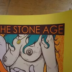Queens Of The Stone Age - 2013 Jermaine Rogers Poster S/N Nashville YELLOW 12 Queens Of The Stone Age - 2013 Jermaine Rogers Poster S/N Nashville YELLOW