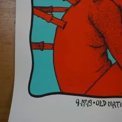 Queens Of The Stone Age - 2013 Jermaine Rogers Poster Indianapolis REGULAR ED 14 Queens Of The Stone Age - 2013 Jermaine Rogers Poster Indianapolis REGULAR ED