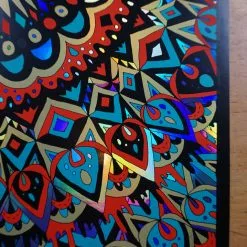 Wilco - 2015 Nate Duval Poster Red Rocks Morrison, CO