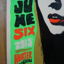 Gig Posters The Black Keys - 2015 Nate Duval Poster New York Mountain Jam